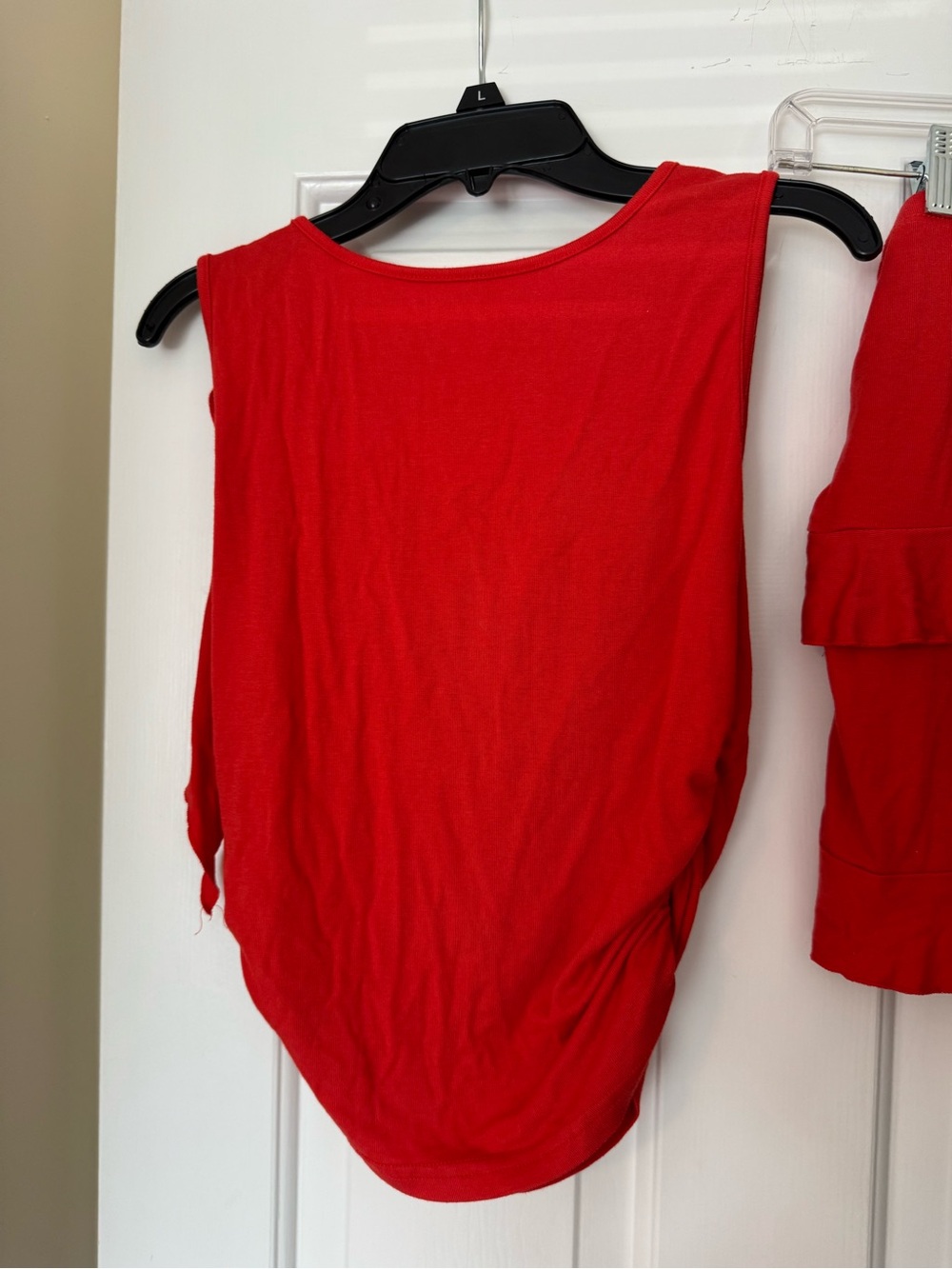 Amazon Red Ruffle Two-Piece Skirt Set - Picture 6 of 6